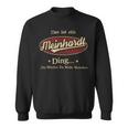 Das Ist Ein Meinhardt Ding Das Würdest Du Nicht Verstehen Meinhardt Name Sweatshirt