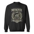 Das Ist Ein Menzer Ding Menzer Name Sweatshirt