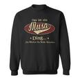 Das Ist Ein Musa Ding Das Würdest Du Nicht Verstehen Musa Name Sweatshirt