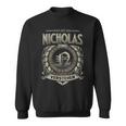 Das Ist Ein Nicholas Ding Nicholas Name Sweatshirt