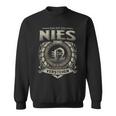 Das Ist Ein Nies Ding Nies Name Sweatshirt