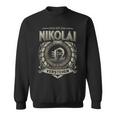 Das Ist Ein Nikolai Ding Nikolai Name Sweatshirt