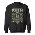 Das Ist Ein Rein Ding Rein Name Sweatshirt