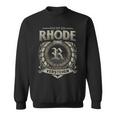 Das Ist Ein Rhode Ding Rhode Name Sweatshirt