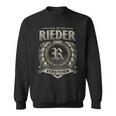 Das Ist Ein Rieder Ding Rieder Name Sweatshirt