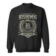 Das Ist Ein Rosenzweig Ding Rosenzweig Name Sweatshirt