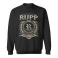 Das Ist Ein Rupp Ding Rupp Name Sweatshirt