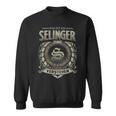 Das Ist Ein Selinger Ding Selinger Name Sweatshirt