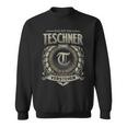 Das Ist Ein Teschner Ding Teschner Name Sweatshirt