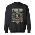 Das Ist Ein Thieme Ding Thieme Name Sweatshirt