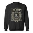 Das Ist Ein Thorns Ding Thorns Name Sweatshirt