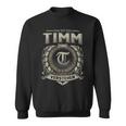 Das Ist Ein Timm Ding Timm Name Sweatshirt