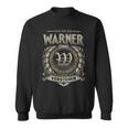 Das Ist Ein Warner Ding Warner Name Sweatshirt