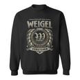 Das Ist Ein Weigel Ding Weigel Name Sweatshirt