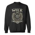 Das Ist Ein Wilk Ding Wilk Name Sweatshirt