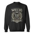 Das Ist Ein Willig Ding Willig Name Sweatshirt