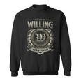 Das Ist Ein Willing Ding Willing Name Sweatshirt