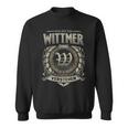 Das Ist Ein Wittmer Ding Wittmer Name Sweatshirt