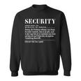 Definition Security S Sweatshirt