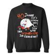 Die Legende Wird 40 Jahre 40S Birthday Sweatshirt