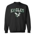 Distressed Eagles Vintage Flying Eagles Fly Bird Sweatshirt
