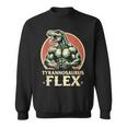 Divertido Bodybuilder Tyrannosaurus Flex Gym T-Rex Dinosaur Camisa de entrenamiento