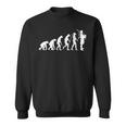 Dudelsack Evolution Dudelsackspieler Schottland Geschenk Sweatshirt