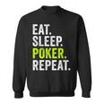 Eat Sleep Poker Repeat Regalo Jugador Poker Camisa de entrenamiento