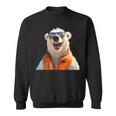 Eisbär Mit Sonnenbrille Tierliebhaber Bären Süßes Eisbären Sweatshirt