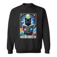 El Lector Tarot Card Cat Libros Amantes Camisa de entrenamiento