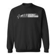 Evolution Train Driver Train Train Train Locomotive Sweatshirt