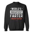 Fathers Day Retro Dad World's Best Farter I Mean Father Sweatshirt