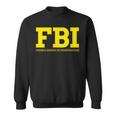 Fbi Federal Office For Investigation Officers 2-Sided Sweatshirt