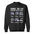 Finland Dinge Die Ich In Der Freizeit Mache Sweatshirt