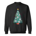 Football Christmas Tree Outfit For The Holidays Sweatshirt