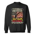 Freedom Isn't Free-Proud Daughter Of A Vietnam Veteran Dad Tank Top Sweatshirt