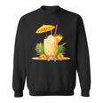 Fresh Pina Colada Fruits And Cocktail For Summer Drinks Sweatshirt