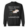 Fresst Meinen Sternenstaub Ihr Langweiler Unicorn Sweatshirt