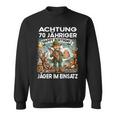 Hunter Forester Birthday 70 Years Old Sweatshirt