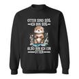 With Otter Sind Süß Ich Bin Süß Also Bin Ich Ein Otter Sweatshirt