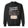 Sayings Cheeky Price Chart For Information Work Sweatshirt