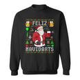 Ugly Christmas Darts Feliz Navidarts Sweatshirt