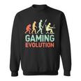 Gaming Evolution Humorideojuego Diciendo Divertido Gamers Camisa de entrenamiento