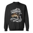 Geboren Zum Angeln Gezwungen Zum Arbeiten Angler Sweatshirt