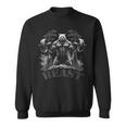 Gym Bodybuilding Fitness Workout Beast Bear With Dumbbell Sweatshirt