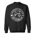 Gym Raccoon Sweatshirt | Fun Trash Panda Workout Top