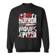Halloween Shirt I Like Scary Movies And Pizza Sweatshirt