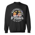 Handballer Sind Liebe Handball Saying Handball Fan Sweatshirt