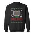 Happy Hockey Days Hockeydays Ugly Christmas Jumper Sweatshirt