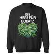 A Heart For Bubatz Bubatz Saying With Heart Bubatz Sweatshirt